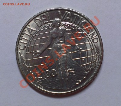 ВАТИКАН 100 ЛИР 1998 UNC до 3.11.13 22-00 МСК - IMAG1632