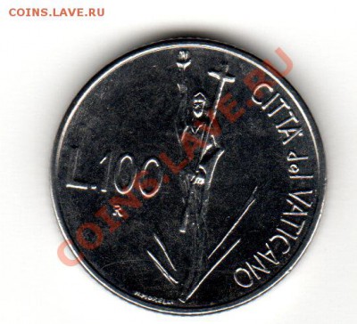 ВАТИКАН 100 ЛИР 1991 UNC до 3.11.13 22-00 МСК - img530