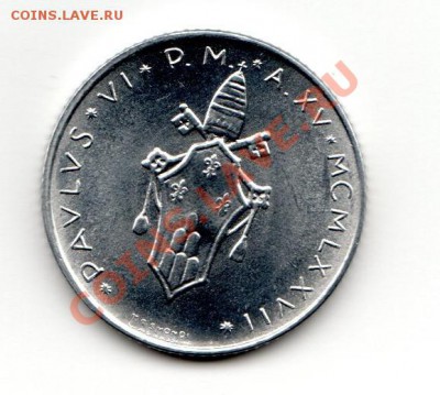 ВАТИКАН 2 ЛИРЫ 1977 UNC 3.11.13 22-00 МСК - img537