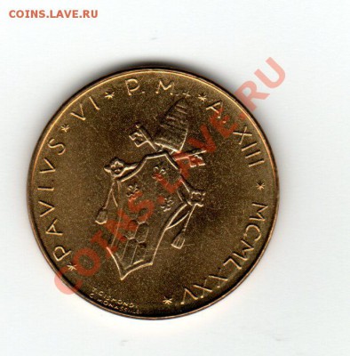 ВАТИКАН 20 ЛИР 1975 UNC до 3.11.13 22-00 МСК - img556