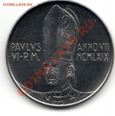 ВАТИКАН 100 ЛИР 1969 UNC до 3.11.13 22-00 МСК - img562