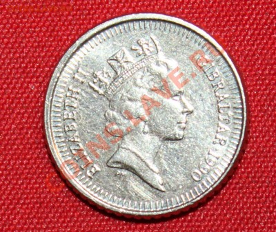 С 1 руб. ГИБРАЛТАР 5 пенсов   1990г. ОБЕЗЬЯНКА до 6.11.13г. - IMG_8826.JPG