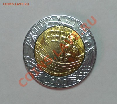 ВАТИКАН 500 ЛИР 1985 UNC до 3.11.13 22-00 МСК - IMAG1517
