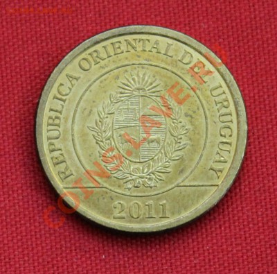 С 1 руб. УРУГВАЙ 1$(песо) 2011г. ЗВЕРУШКА до 6.11.13г.в 22-0 - IMG_8628.JPG