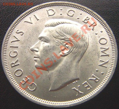 Отличная серебряная британская крона 1937; до 31.10_22.14мск - 6417