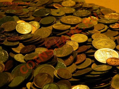 Иностранные монеты на вес от 1 кг. Пакеты монет по 10 кг. - DSCN8532.JPG