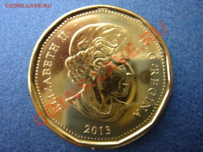 Канада: 1 доллар 2013 UNC из ролла до 05.11.13, 22-00 - Канада доллар 2013-1.JPG