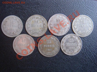 25 пенни погодовка 1872-1917 21шт предпродажная оценка - DSC07885.JPG
