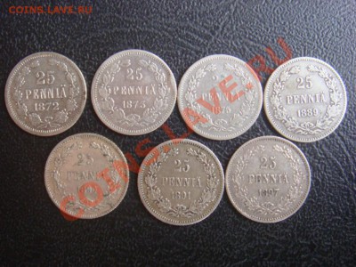 25 пенни погодовка 1872-1917 21шт предпродажная оценка - DSC07883.JPG