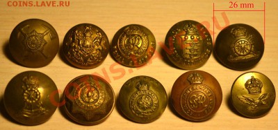 пуговицы, иностранные, 10 шт разных - button1