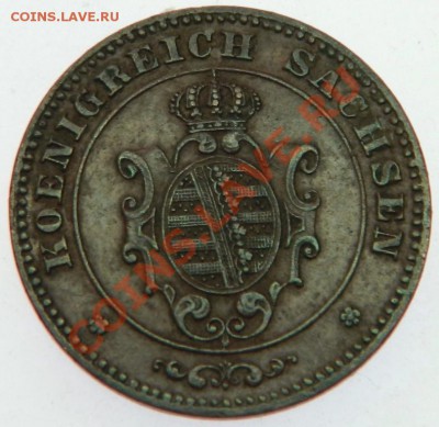 Саксония 1 пфенниг 1872 - DSCN5932.JPG