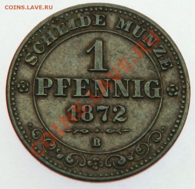 Саксония 1 пфенниг 1872 - DSCN5931.JPG