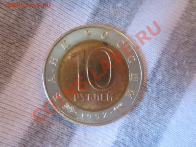 10 рублей. Красная книга. Краснозобая казарка. - IMG_1064.JPG