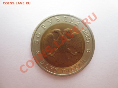 50 рублей.Красная книга. Туркменский зублефар. - IMG_1013.JPG