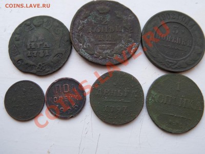 МОНЕТЫ РАЗНЫЕ 1731-1925г. на чистку и опыты. до 7.11.13 - SAM_1811.JPG