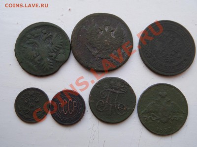 МОНЕТЫ РАЗНЫЕ 1731-1925г. на чистку и опыты. до 7.11.13 - SAM_1812.JPG