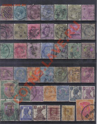 Марки Британская Индия до 6.11 22.00мск - Марки Британская Индия