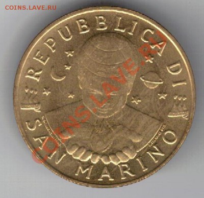 САН-МАРИНО 200 ЛИР 1996 КАНТ ДО 07.11 В 22.00МСК (Б) - 4б-сан