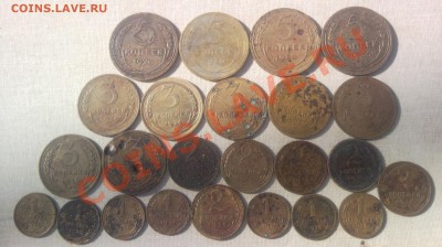 Лот из 24 монет Раннего ссср 20-30 годов.до 5.11.2013 22:00 - 56