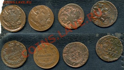 денга 1730 и 1731. Простые? - denga1730-31