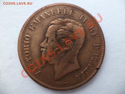 5 Чентизимо 1861г. Италия. 09.11.13 до 22:00 мск - 3467210486