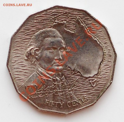 Австралия 50 центов Кук 1970 - PAJ20509.JPG