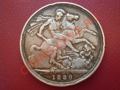 Великобритания: Ag-925 крона 1889 Виктория до 05.11 22 - DSC00101.JPG