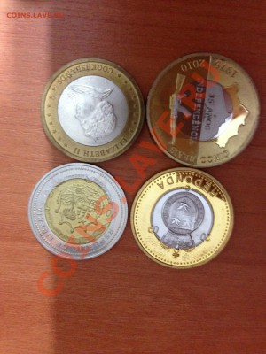 биметалл 1$ острова кука + 3 монетовидных изделия - IMG_1202.JPG