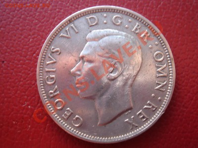 2 кроны 1942 Георг 6 до 08.11 22-0 - Полукрона 1942-2.JPG