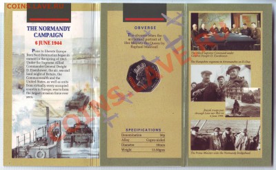 В.Британия.50 Пенсов.1994.День"Д" В буклете.до 10.11 - 19940031.JPG