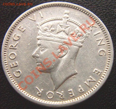 Британские о-ва Фиджи_серебр. шиллинг 1943; до 05.11_22.12мс - 6735