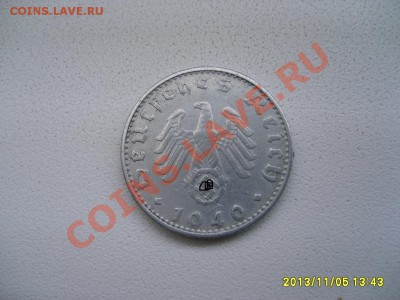 ГЕРМАНИЯ,50 РЕЙХСПФЕННИГОВ 1940 В (свастика,алюм-й)!!до 7.11 - S6000038.JPG