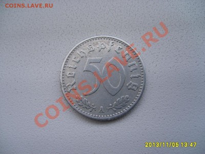 ГЕРМАНИЯ,50 РЕЙХСПФЕННИГОВ 1935 А (алюм-й)!!до 7.11 - S6000047.JPG