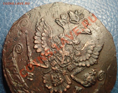 5 копеек 1780год   перечекан??? - 5 коп 1780_2