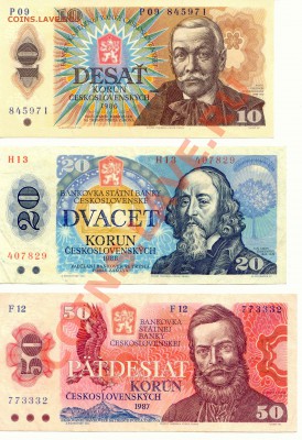 Боны Чехословакия 10,20,50 крон до 8.11.13 (21-00мск) - ces_1