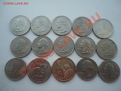 США 13 квотеров и 2 доллара - DSC01353.JPG