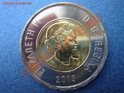 Канада: 2 доллара 2013 UNC из ролла до 11.11.13, 22-00 - Канада 2 доллара 2013-1.JPG