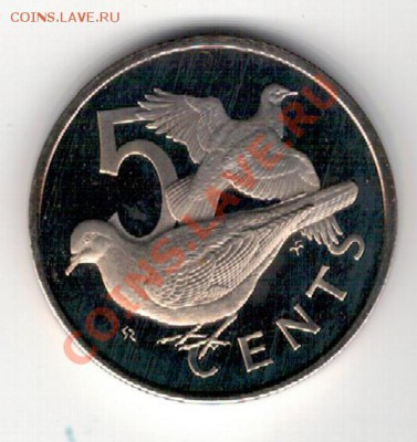 Брит.Вирг.о-ва 5 центов 1973 Голуби 11.11 в 22.00мск (7140) - 4-бво5а