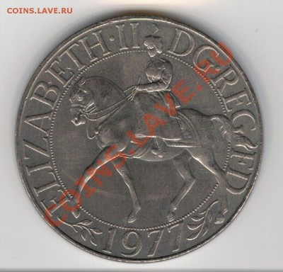 Великобритания крона 1977 Сер.юбилей 11.11.13 в 22ч (5923) - 4-кр77а