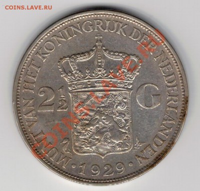 2 гульдена 1929 до 11.11 в 22.00мск (7242) - 5-нид929а