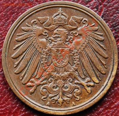 ГЕРМАНИЯ - 1 пфениг 1906 А - до 11 ноября - 352