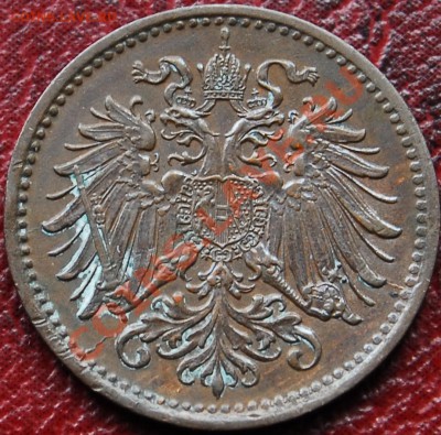 АВСТРИЯ - 1 геллер 1895 - до 11 ноября - 354