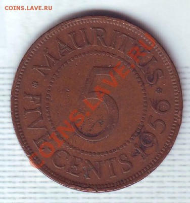 Брит.Маврикий.5 Центов.1956. до 12.11 - 19560021.JPG