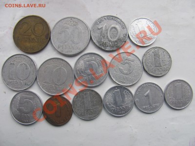 Иностр.монеты - немцы (15шт.) с рубля до 11.11 в 22-00 - немц