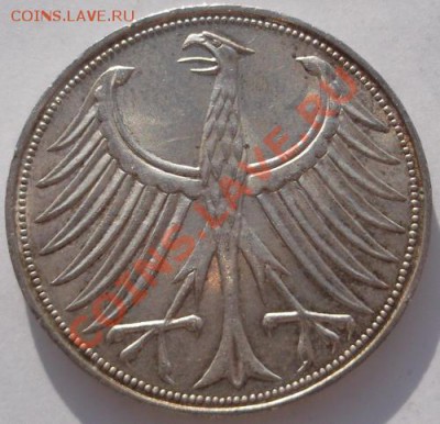 5 марок 1965 ФРГ до 11 ноября до 23-00 мск - DSCF5706