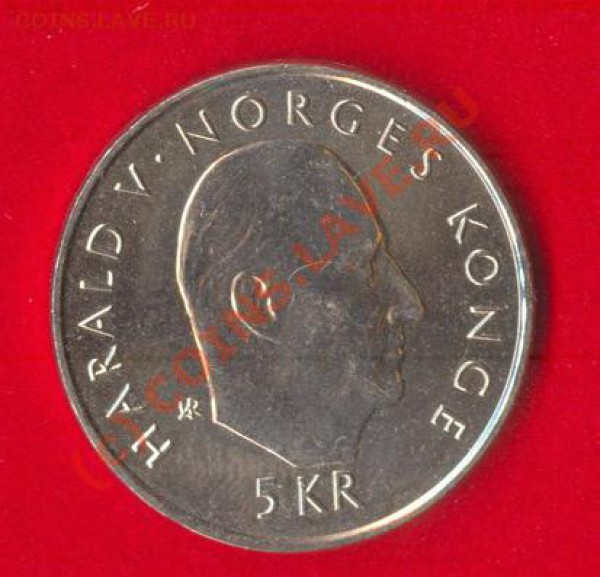 5 крон 50 лет мира Новегия до 29.01.10 - норвегия 1