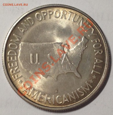 2 долл. 1953г. Ag 900, Букер и Карвер. 12.11. 22:30 - 6NmUR_croper_ru