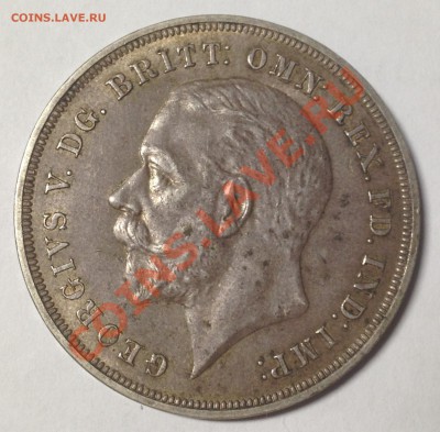 Англия. 1 крона, 1935г. Георг V , Ag 500. До 12.11. в 22:30 - 6