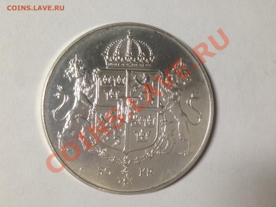 Швеция. 50крон, 1976г. Свадьба Ag 925. 12.11. в 22:30 - 2.JPG