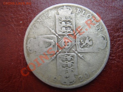 Великобритания: Ag-500 флорин 1920 Георг 5 до 14.11.13, 22-0 - Флорин 1920-1.JPG